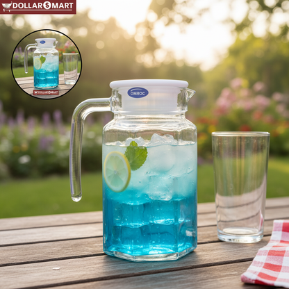 OMROC `Glass Juice Jug