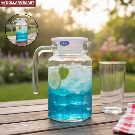 OMROC `Glass Juice Jug