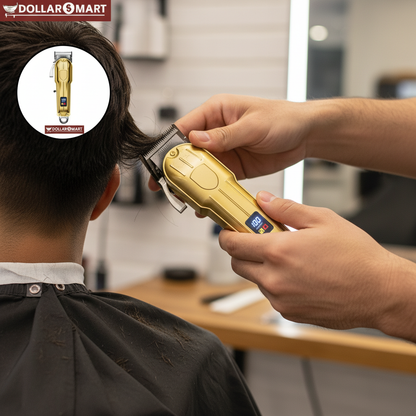 Professional Hair Clipper with LED Display