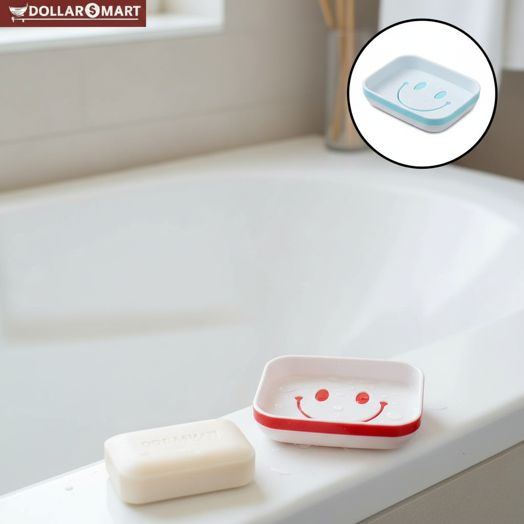 Smiley Soap Holder 3 pcs