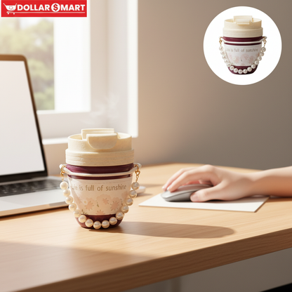 Pearl handle Cup