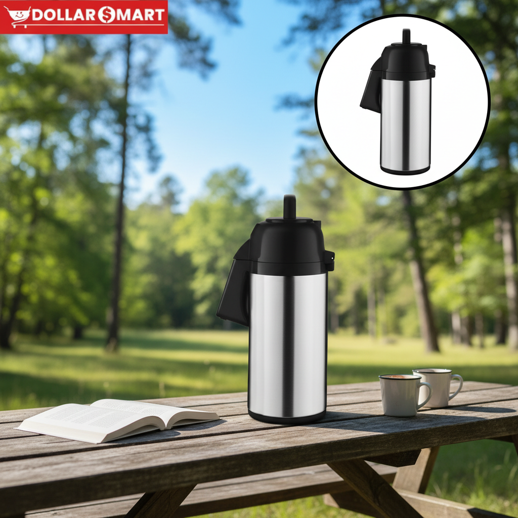 Air Pot Thermos 3.0L - Dollar$ Mart