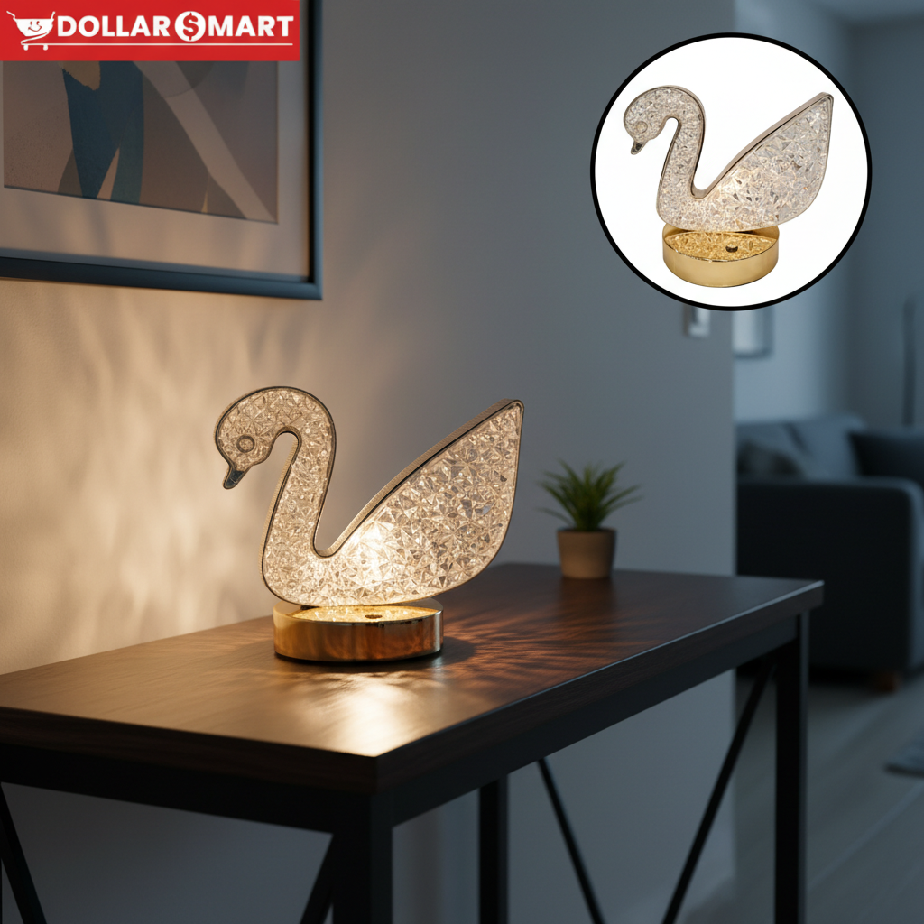 Crystal Duck Lamp