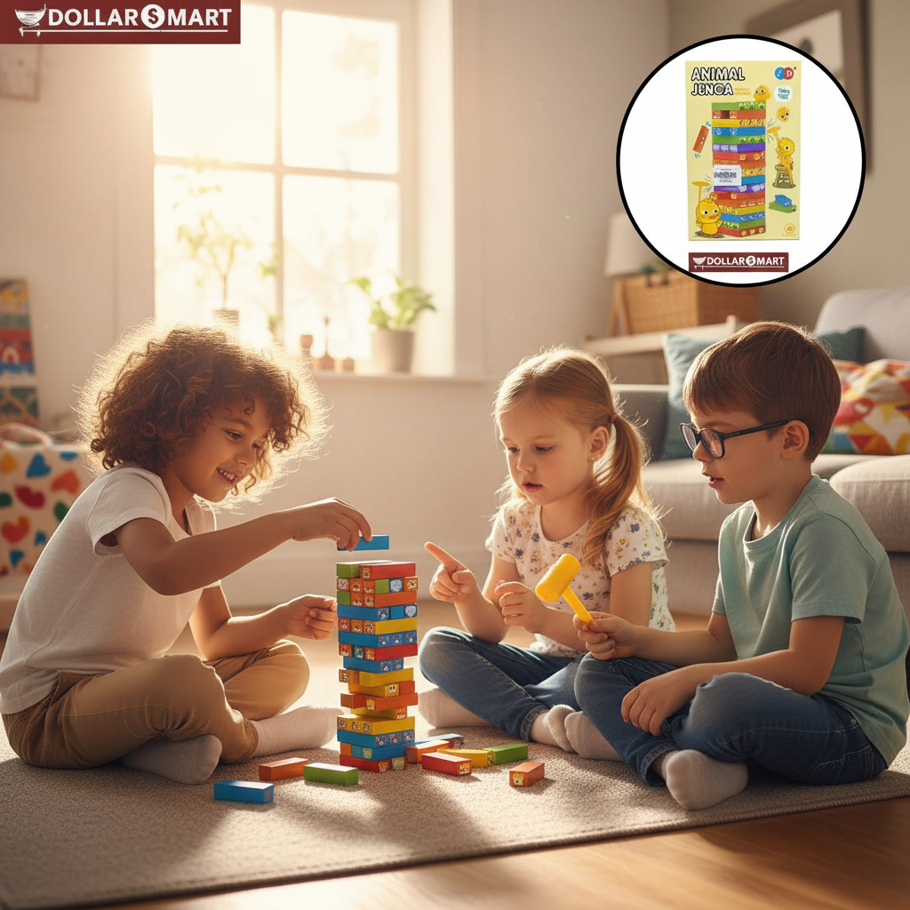 Animal Jenga Game
