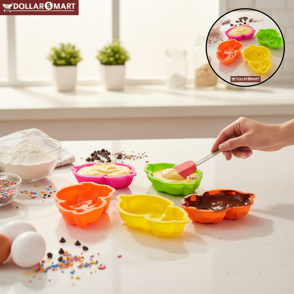 Silicone Chocolate Mould 4pcs
