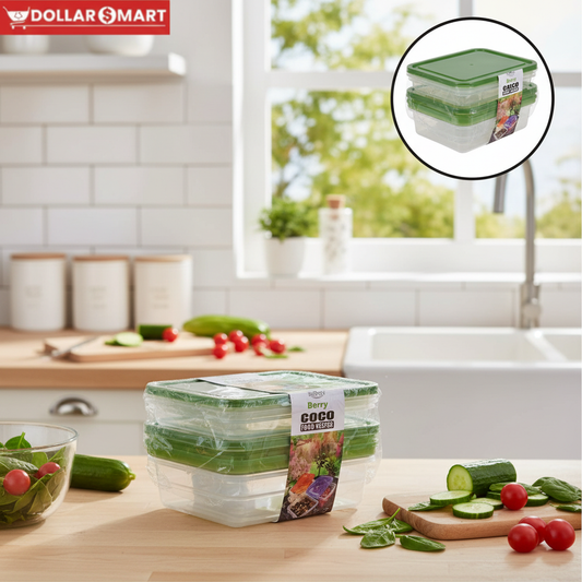 Air Tight Storage Box large 2 pcs - Buy Online Pakistan
