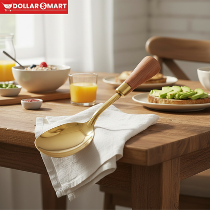 Luxury Golden Spoon - Elegant Dining Cutlery