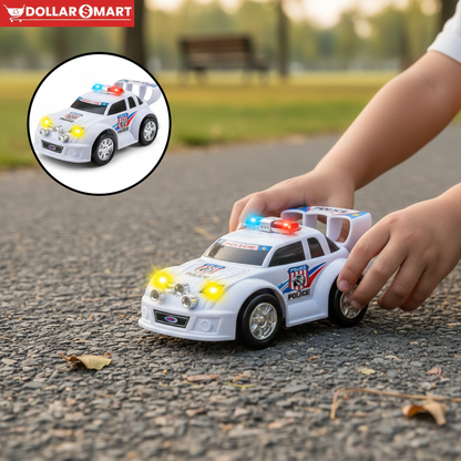 Police Car 360 turning