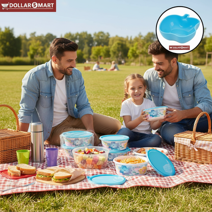 Airtight Food Box 2Pcs - Dollar$ Mart