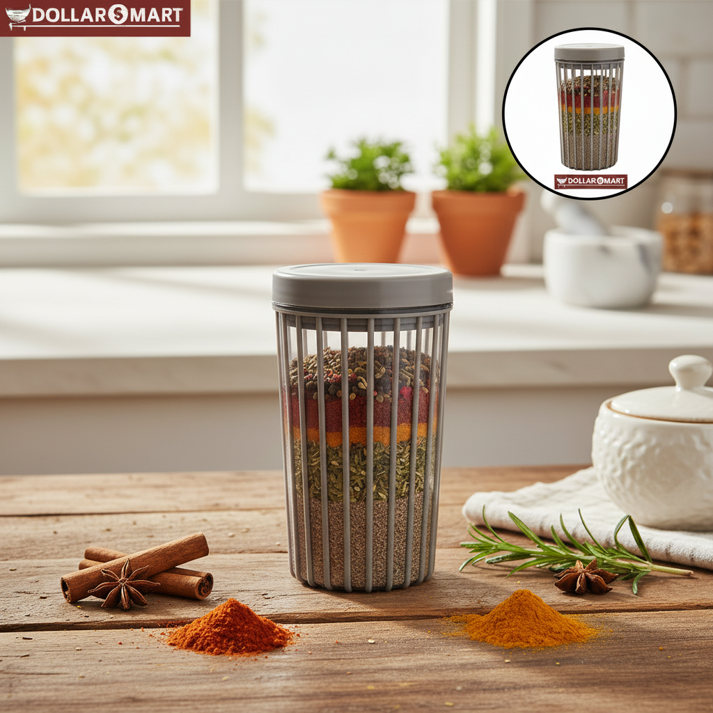 Stripe Food Jar Large