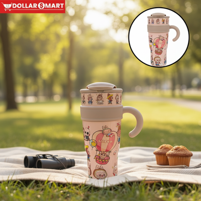 Labubu tumbler c hanlde