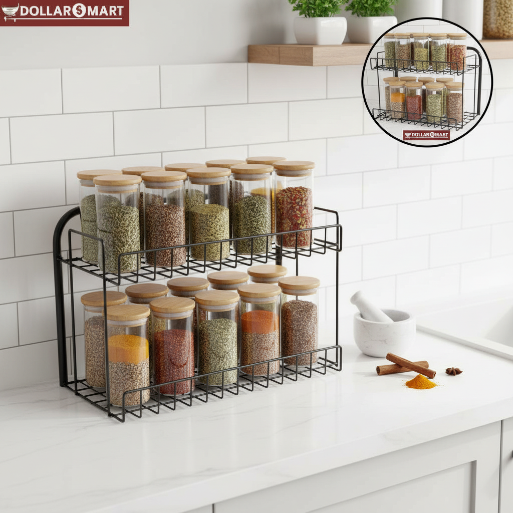 Two Layer Metal Rack