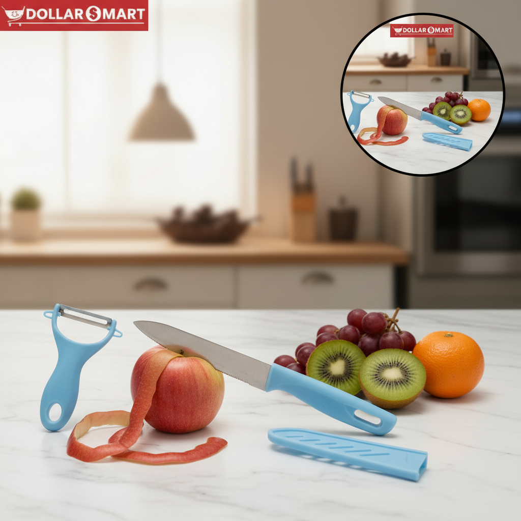 SS Peeler and Knife with Grad