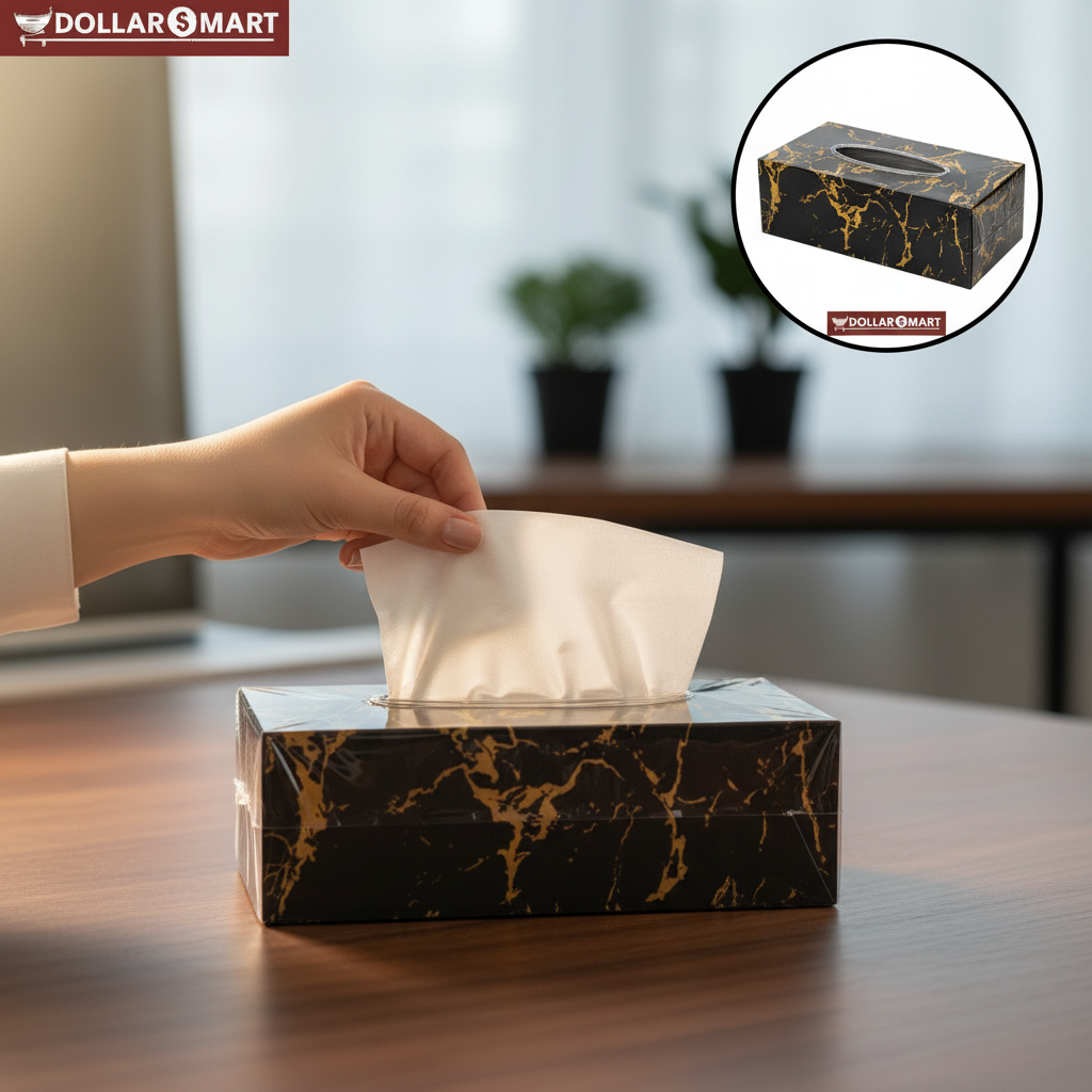 Marble Tissue Box