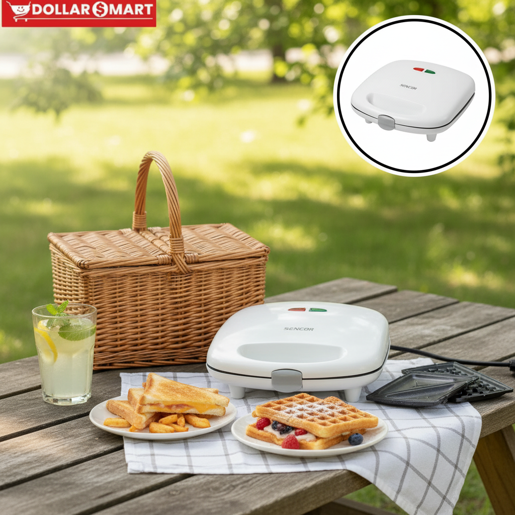 Secncor Sandwich maker 3 plates
