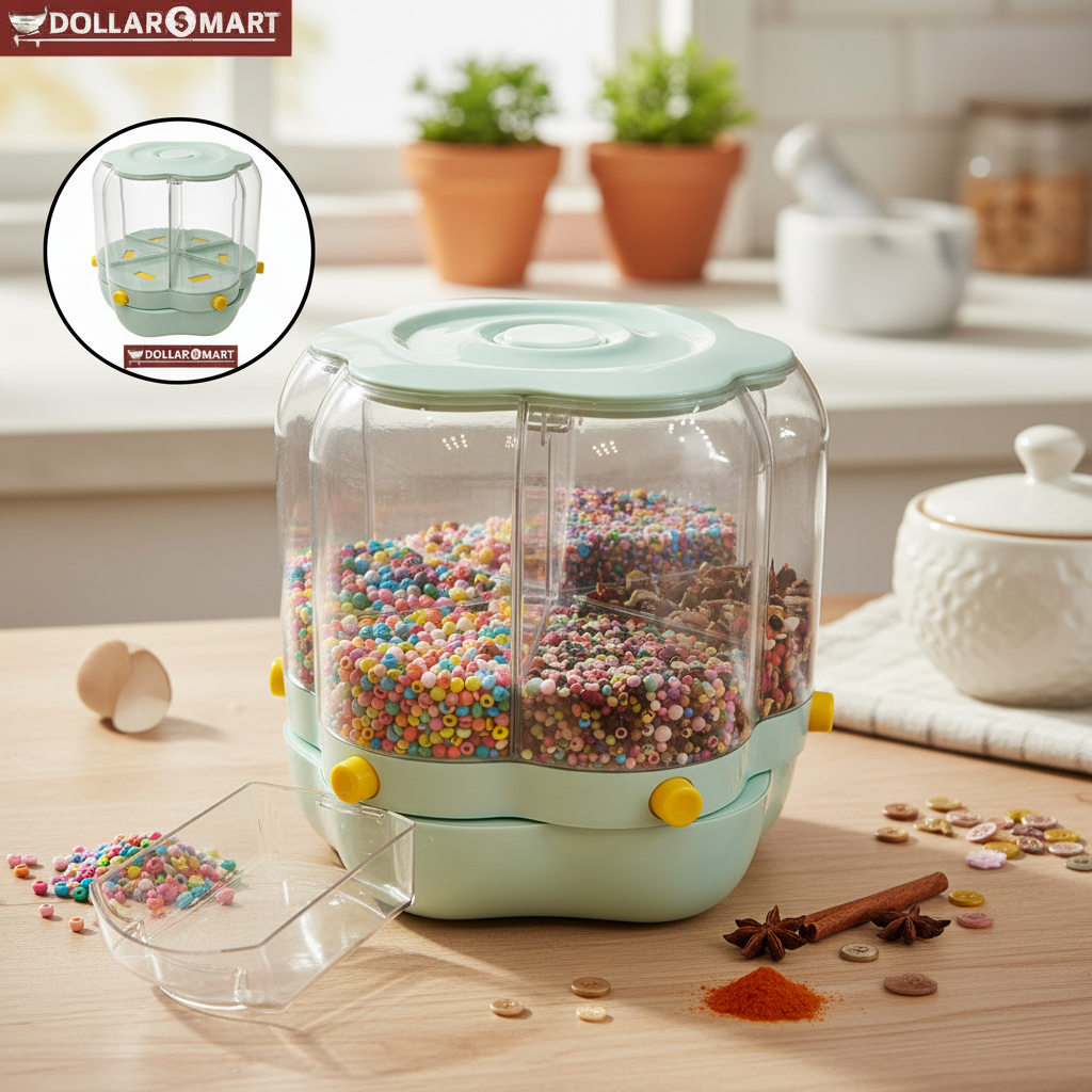 Rotating Rice Dispenser