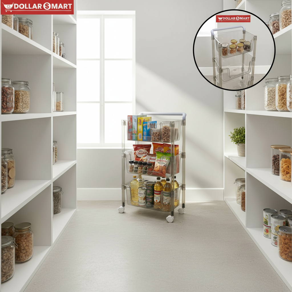 Acrylic 3 layer organizer - Dollar$ Mart