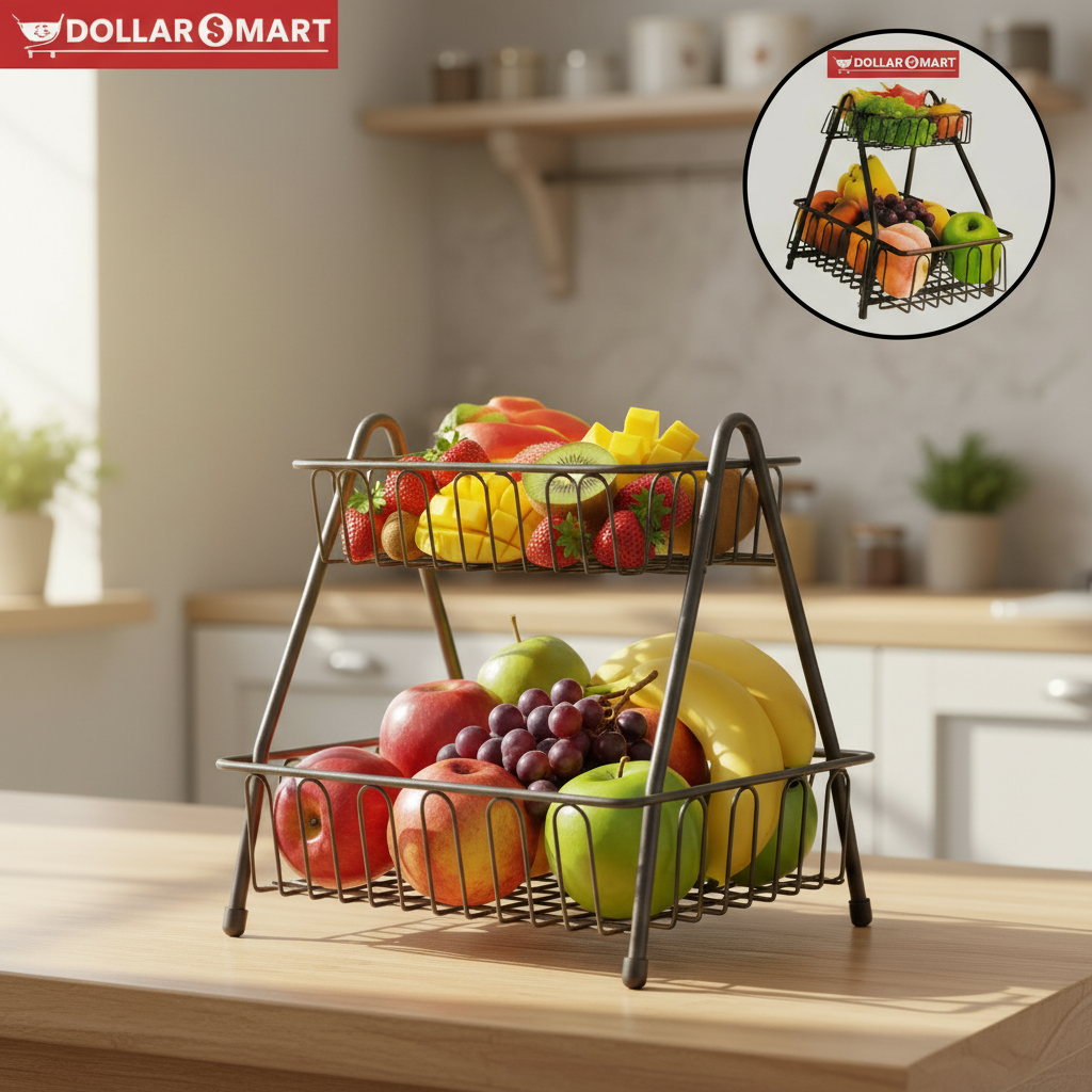 Metal Fruit Basket
