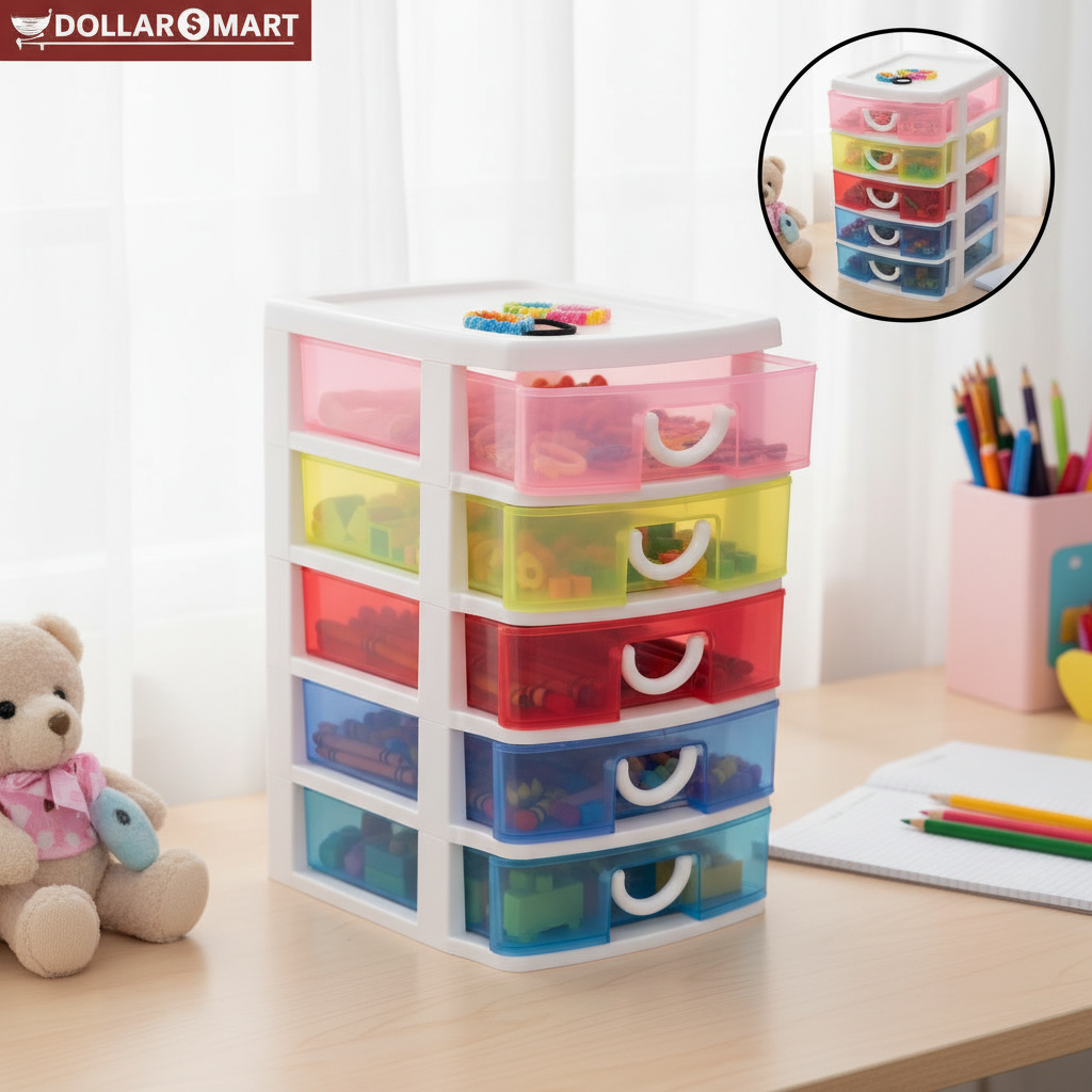 6 layer drawer storage solution for kitchen use