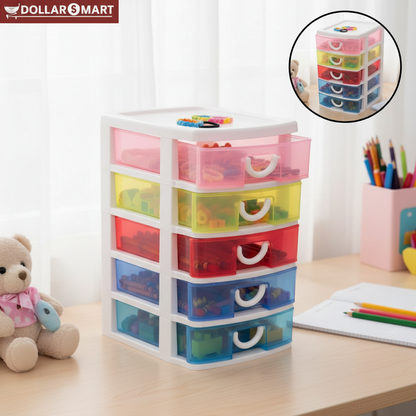 6 layer drawer storage solution for kitchen use