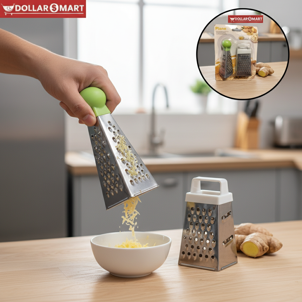 2 pcs Mini Grater in use for grating vegetables