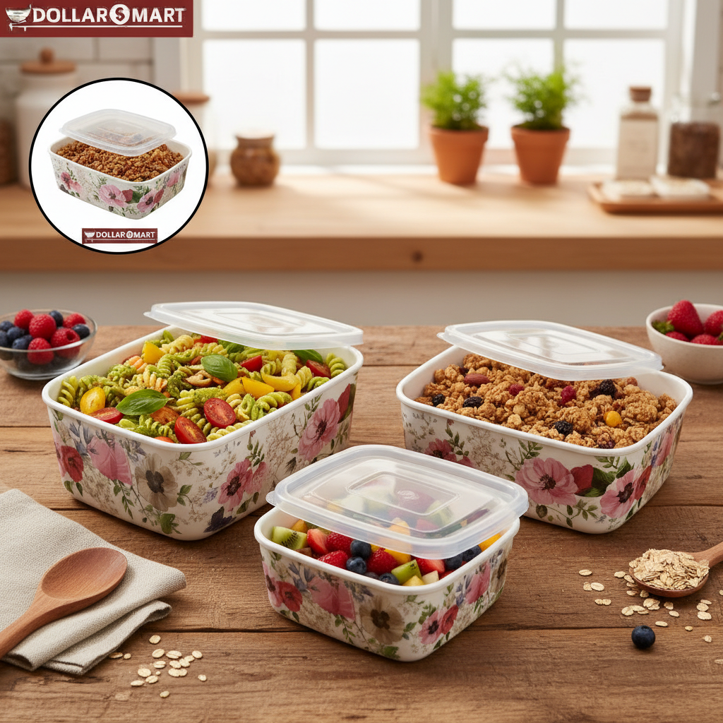 Melamine Food Box 3pcs