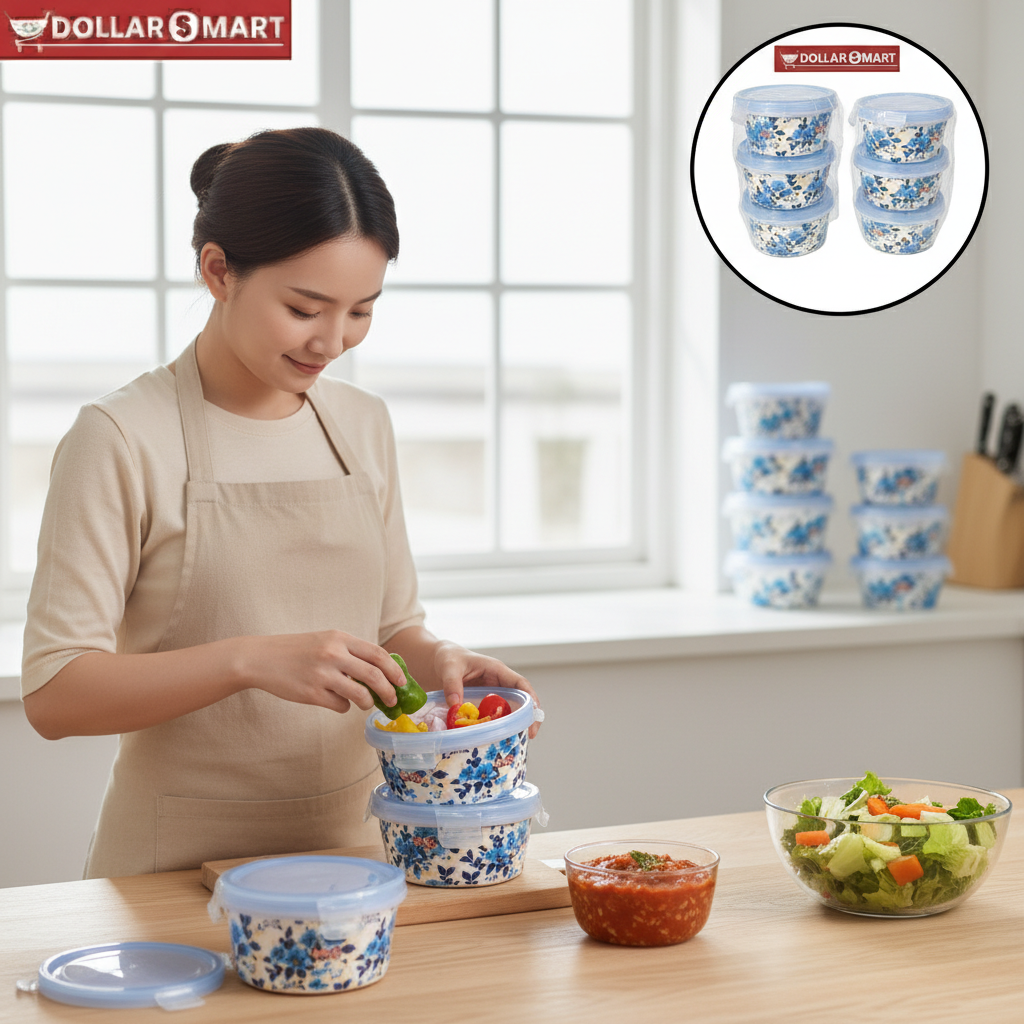 Kitchen Flower Container small 4 pcs