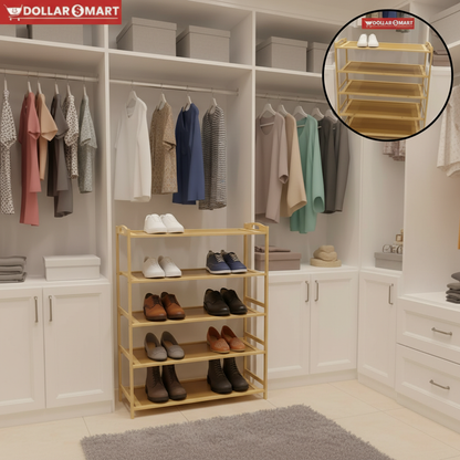 Wooden Organizer Rack 5 layer