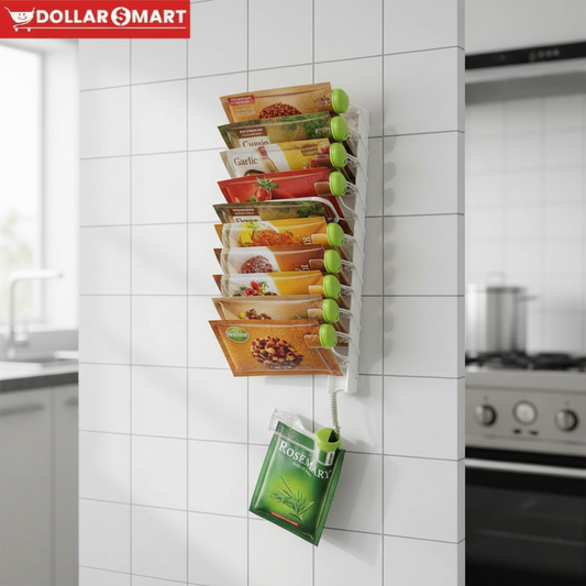 Spice Bag Storage Rack 10X - Organize Your Spices Efficiently