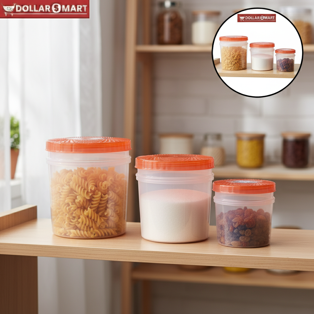 Storage Jar 3 in 1