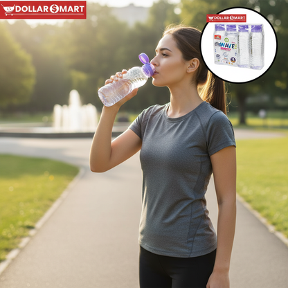 Wave Water Bottle 4pcs