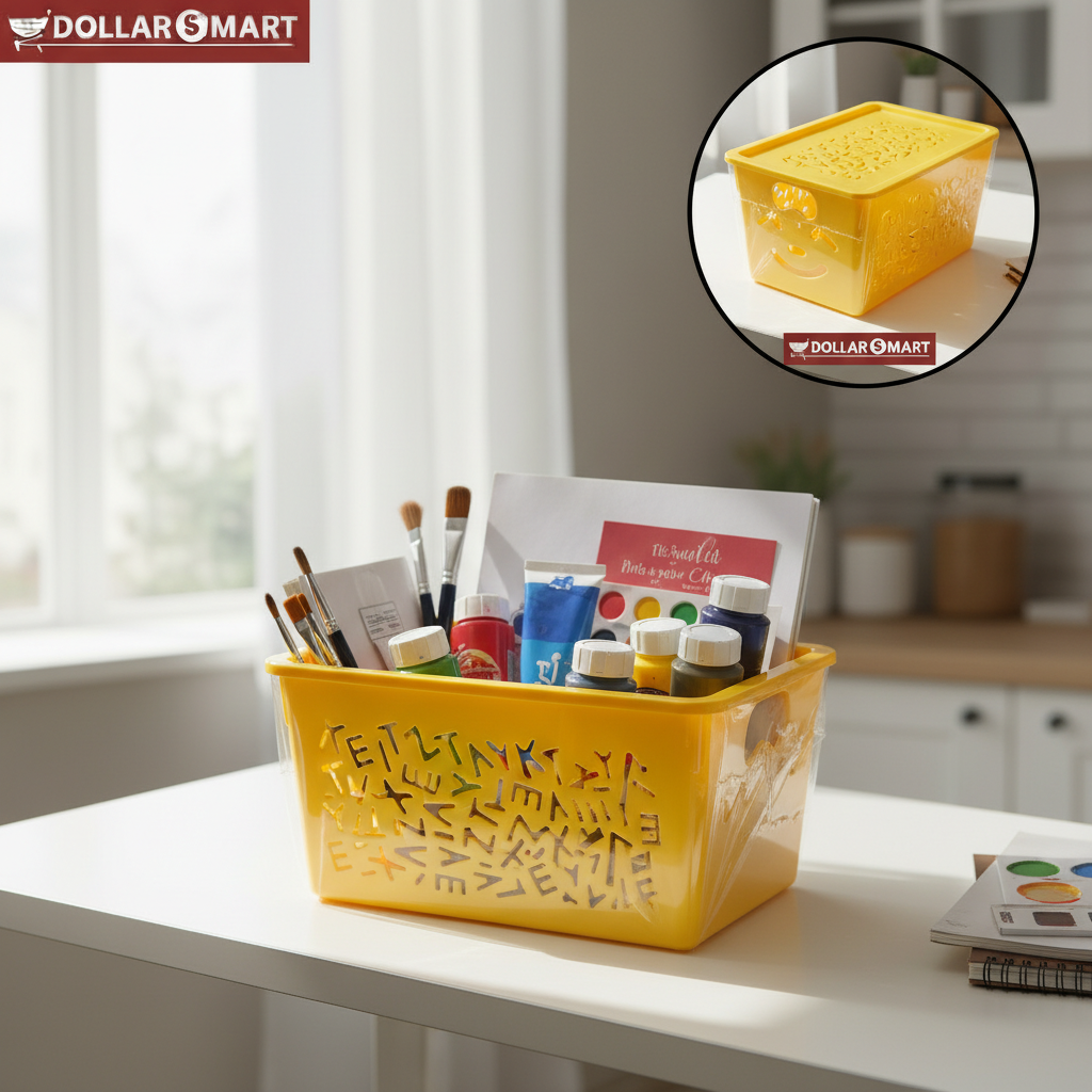 Smiley Storage Basket Medium