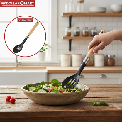 Non Stick Spoon with Wooden Handle