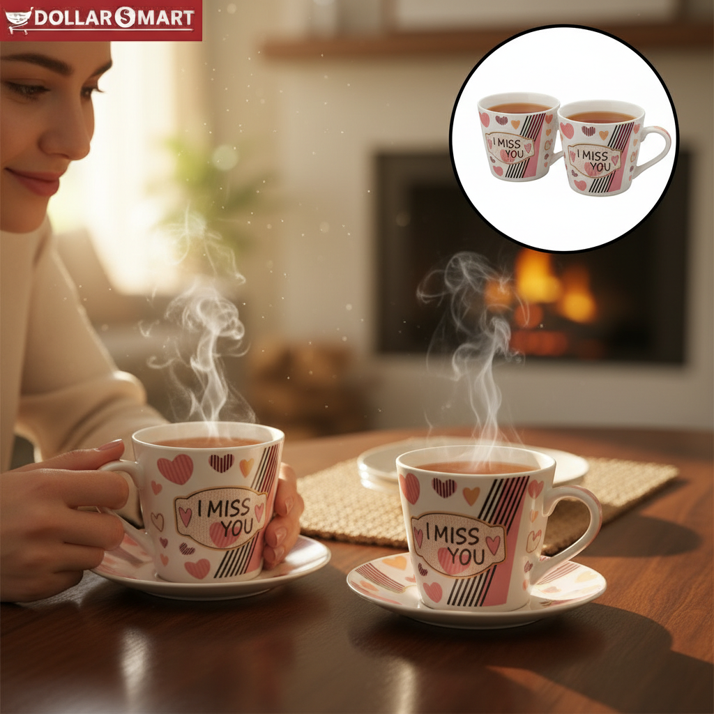 Heart Cups pack of 2
