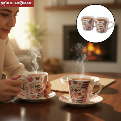 Heart Cups pack of 2