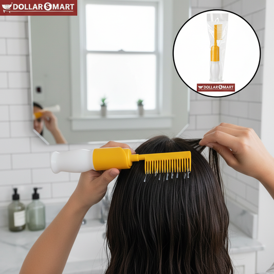 Hair Oil Comb Bottle