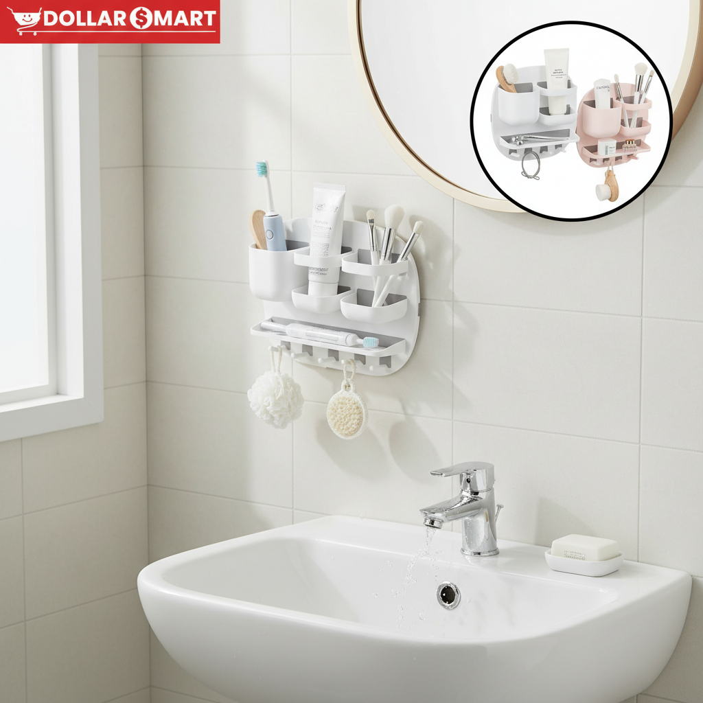 Wall Mount BathRoom organizer