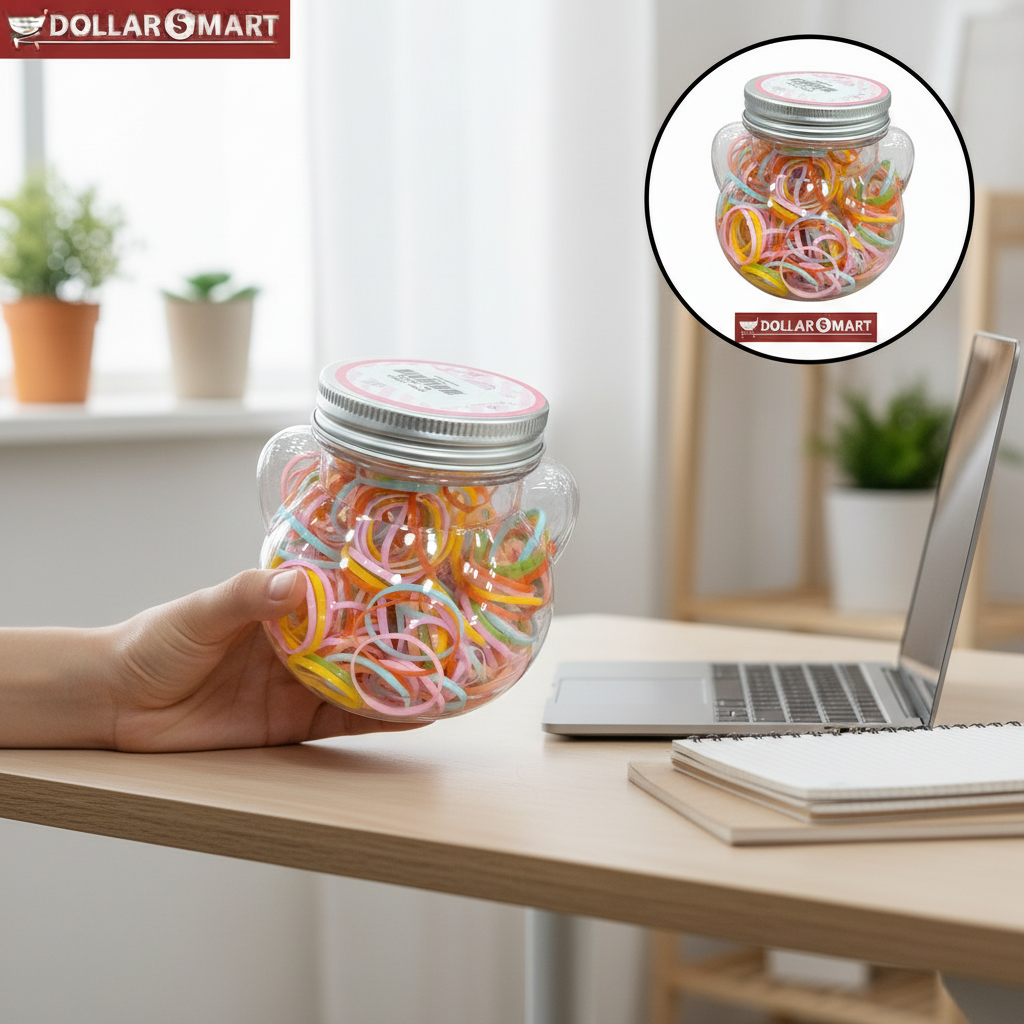 MultiColor Rubber Bands Box