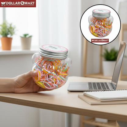 MultiColor Rubber Bands Box
