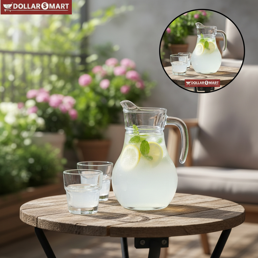Glass Jug small 620ml