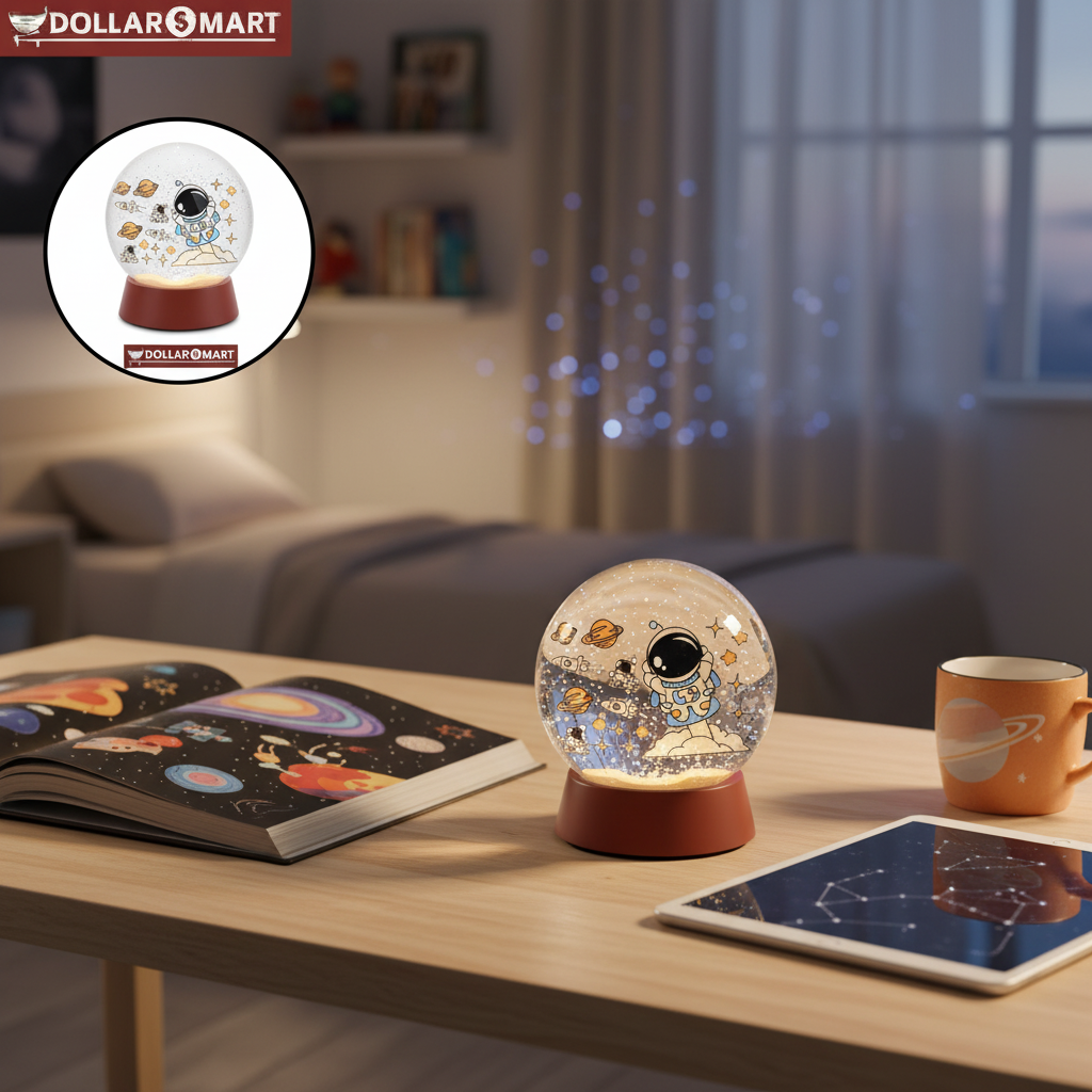 Wooden Table lamp décor small