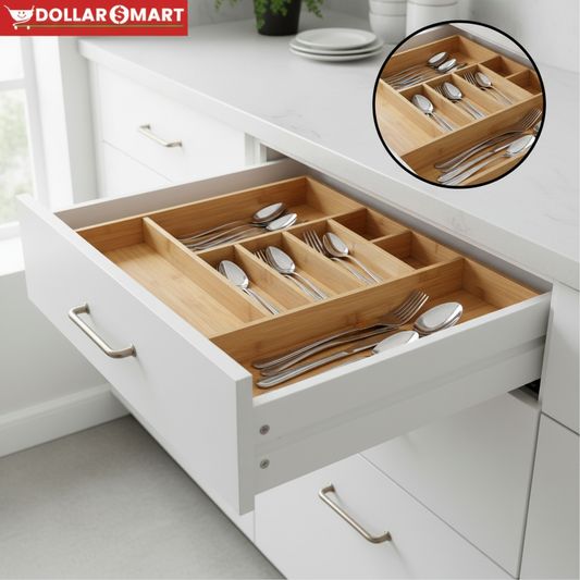 Wooden Spoon Tray - Stylish & Functional Kitchen Organizer