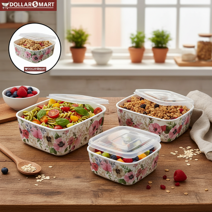 Melamine Food Box 3pcs