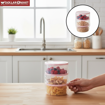 Airtight Container Medium 3 pcs - Buy Online Pakistan