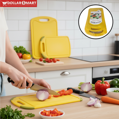 MultiColor Cutting Board and Knife