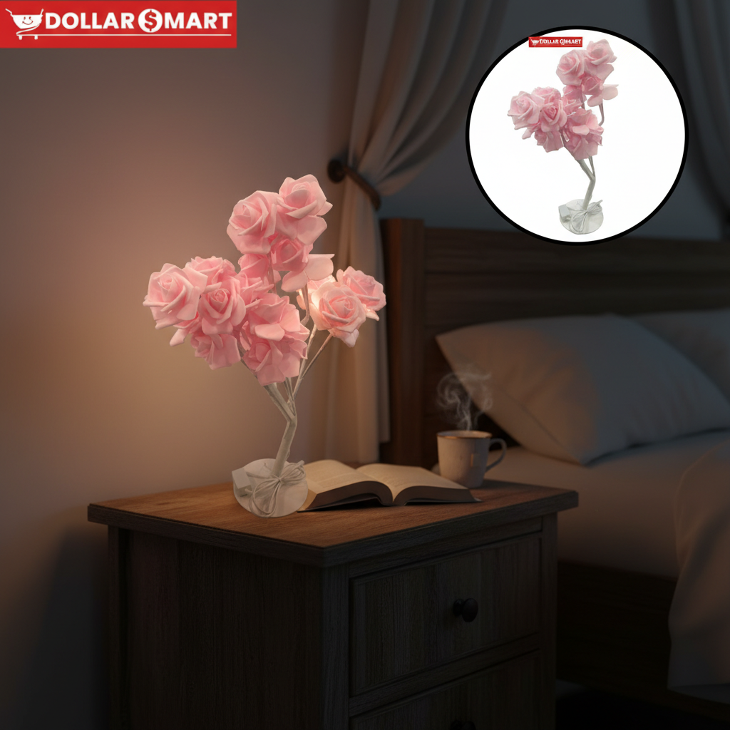 Decoration Flower with led light Lamp
