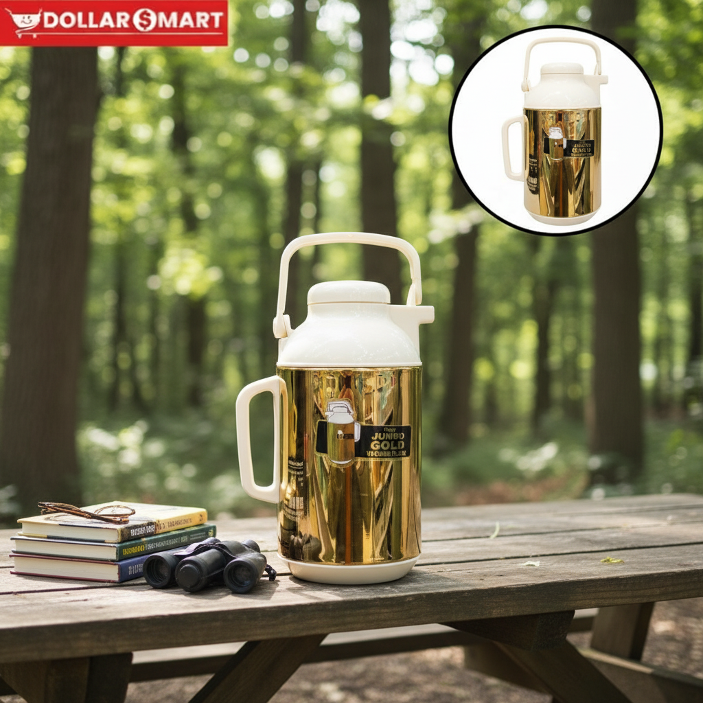Jumbo Gold Vacuum Flask