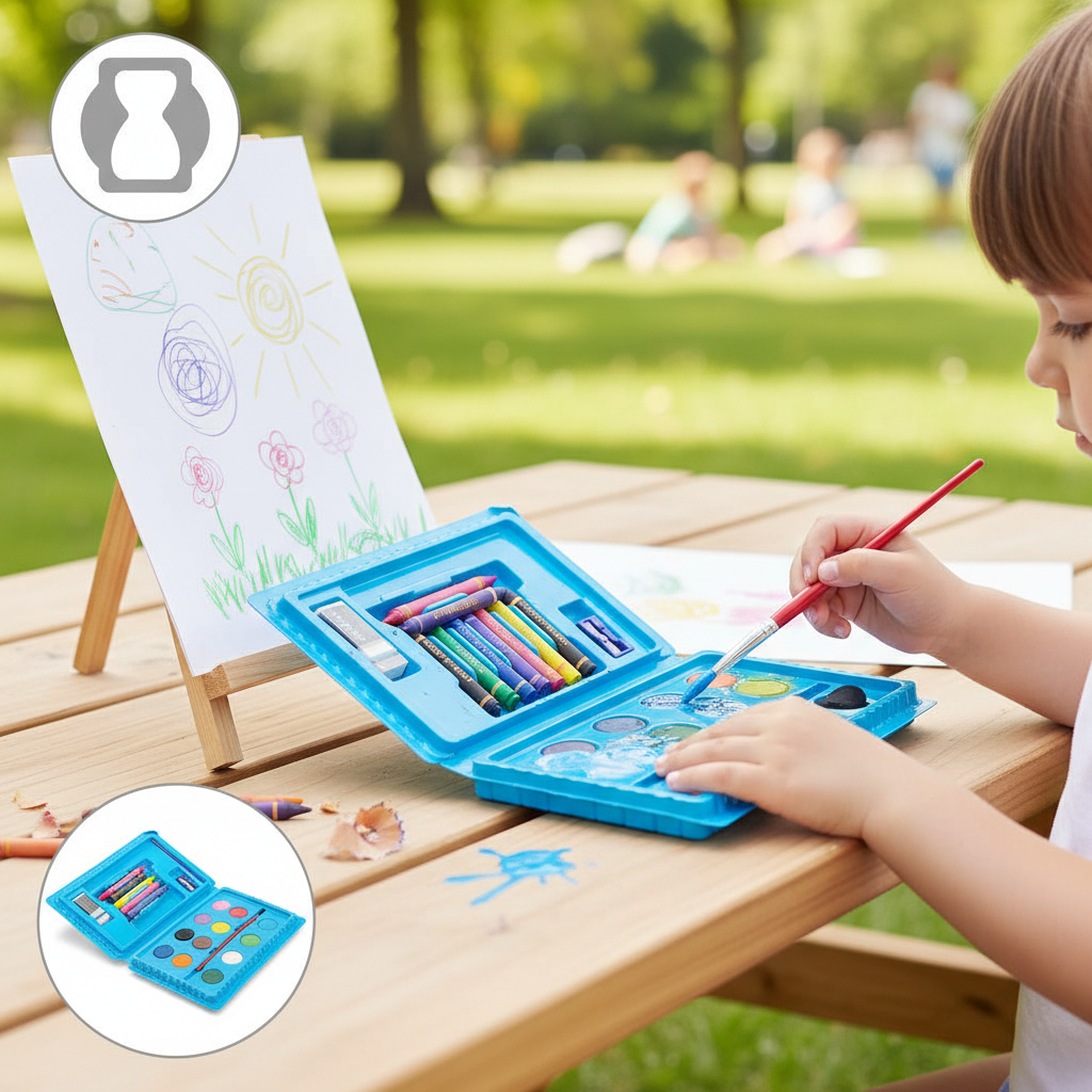 Kids Coloring Kit 24pcs