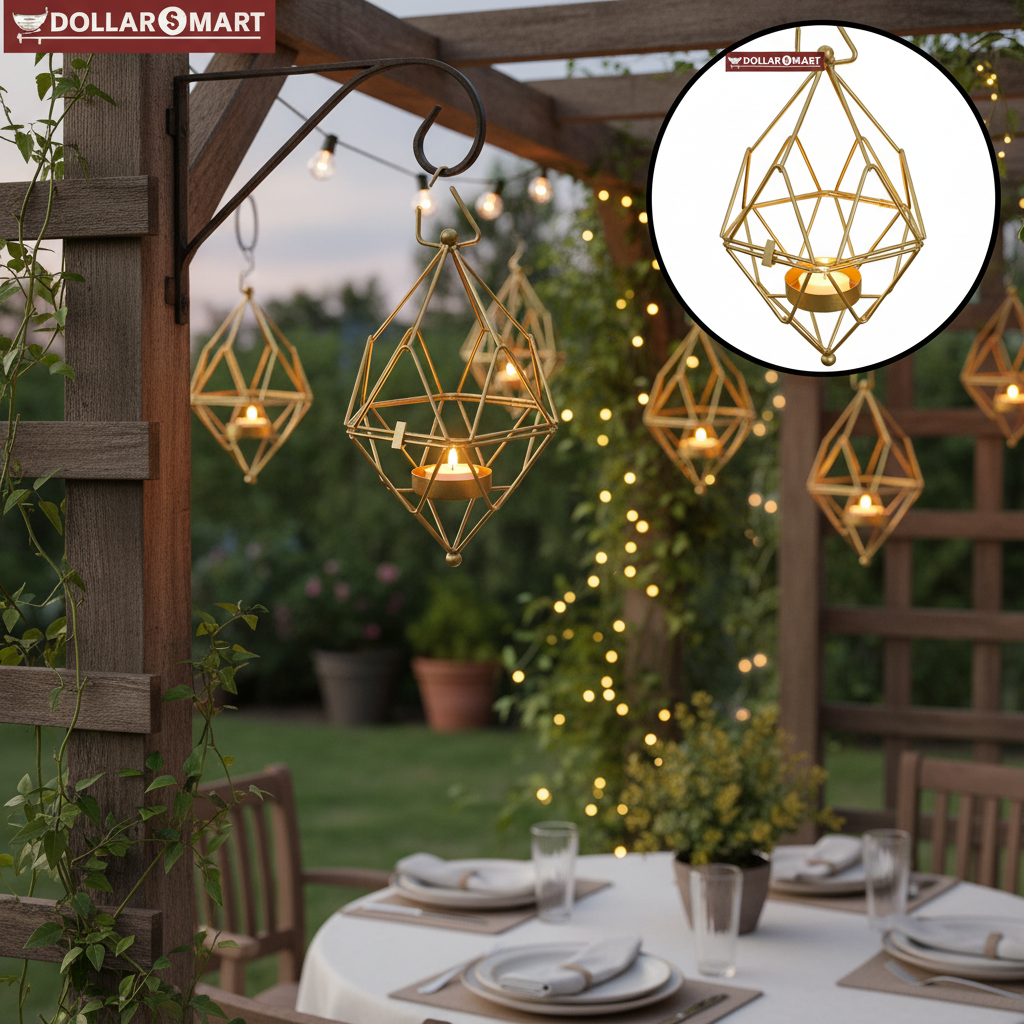 Candle Cage Hanging Holder