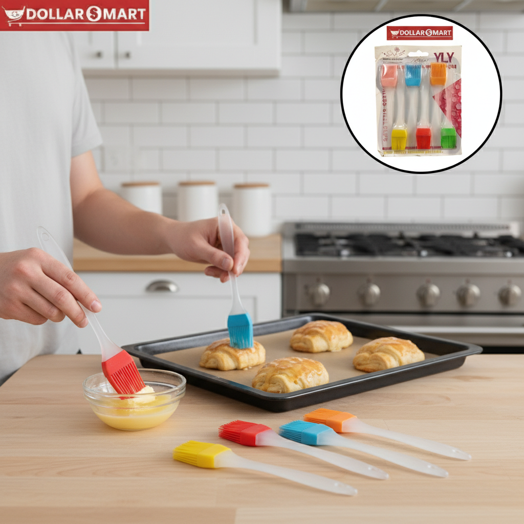 Silicone Oil Brushes 6 pcs